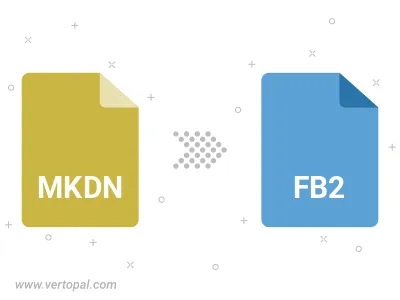 Convert MKDN to FB2
