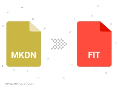 MKDN in FIT konvertieren MKDN in FIT konvertieren