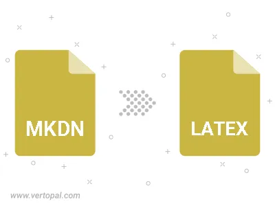 Convert MKDN to LATEX