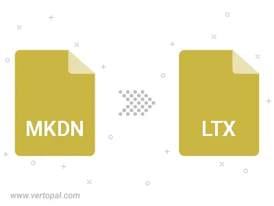 MKDN in LTX konvertieren MKDN in LTX konvertieren