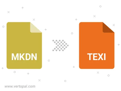 MKDN in TEXI konvertieren