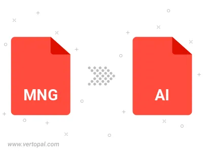 Convert MNG to AI