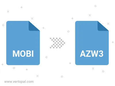 MOBI in AZW3 konvertieren MOBI in AZW3 konvertieren