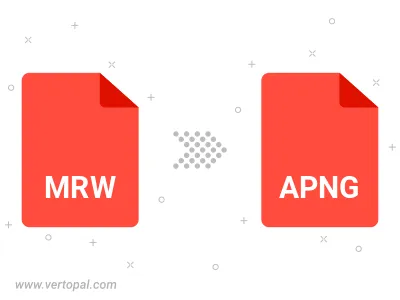 Convert MRW to APNG
