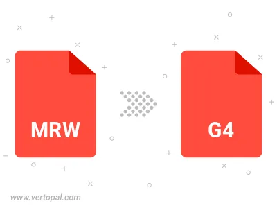 MRW in G4 konvertieren MRW in G4 konvertieren