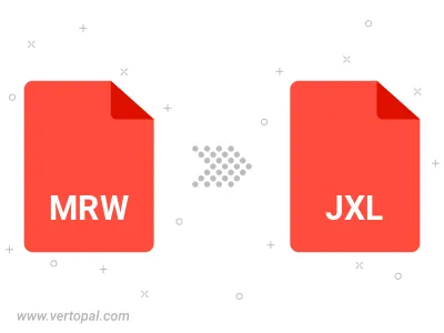 MRW in JXL konvertieren