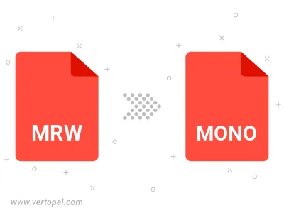 Convert MRW to MONO
