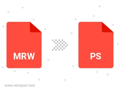 Convert MRW to PS