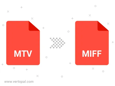 Convert MTV to MIFF