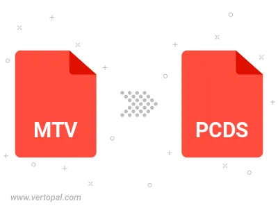 MTV in PCDS konvertieren