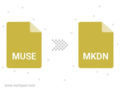 Convert MUSE to MKDN
