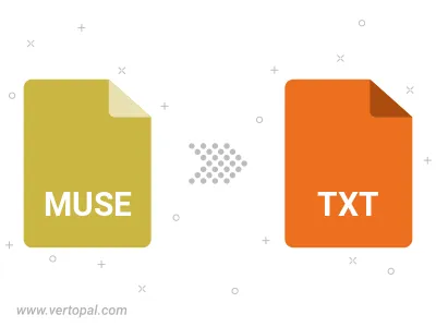Convert MUSE to TXT MARKDOWN