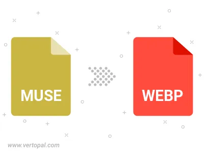 Convert MUSE to WEBP