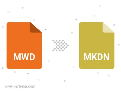 Convert MWD to MKDN