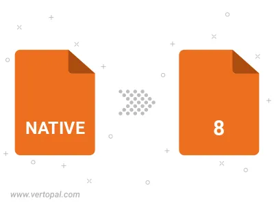 NATIVE in 8 konvertieren