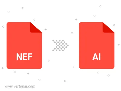 Convert NEF to AI