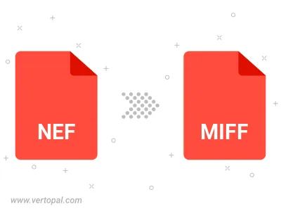 NEF in MIFF konvertieren