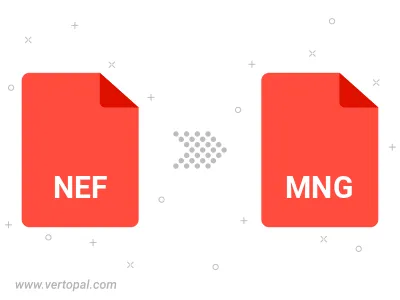 Convert NEF to MNG