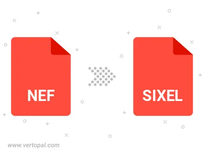 NEF in SIXEL konvertieren NEF in SIXEL konvertieren