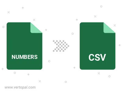 Convert NUMBERS to CSV Convert NUMBERS to CSV