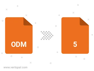 ODM in 5 konvertieren