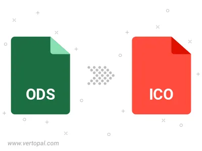 Convert ODS to ICO
