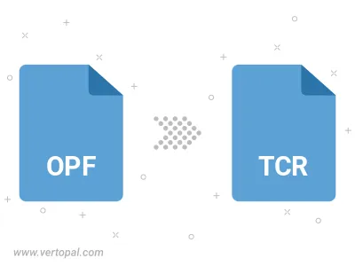 Convert OPF to TCR