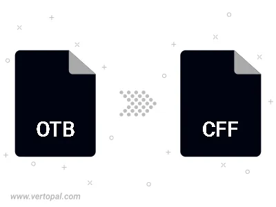 OTB FONT in CFF konvertieren