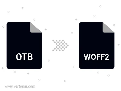 OTB FONT in WOFF2 konvertieren