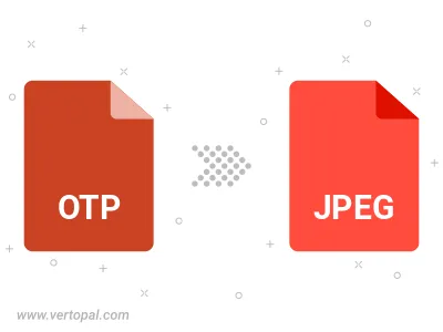 Convert OTP to JPEG Convert OTP to JPEG