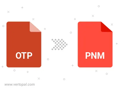 Convert OTP to PNM