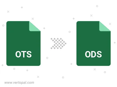 Convert OTS to ODS