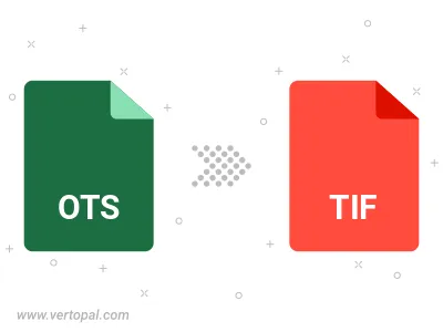 Convert OTS to TIF