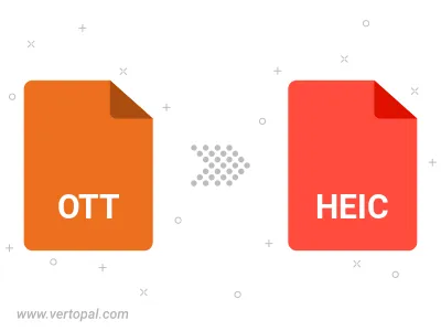 Convert OTT to HEIC Convert OTT to HEIC