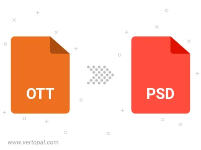 OTT in PSD konvertieren OTT in PSD konvertieren