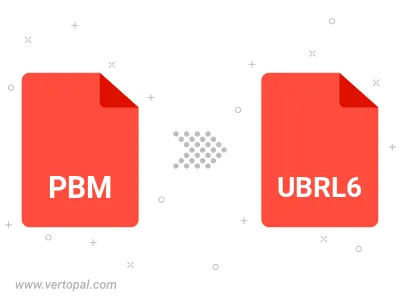 Convert PBM to UBRL6
