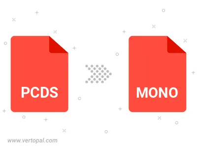 PCDS in MONO konvertieren