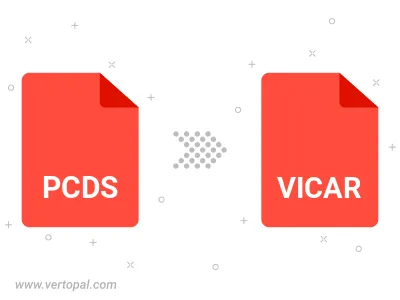 Convert PCDS to VICAR