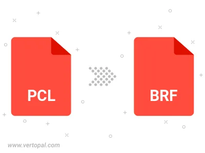 Convert PCL to BRF