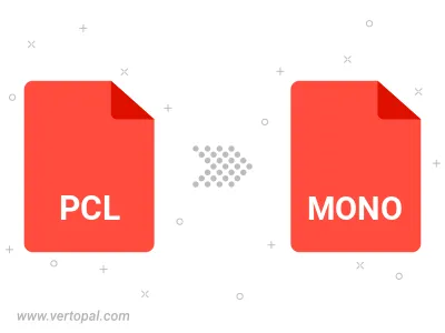 Convert PCL to MONO
