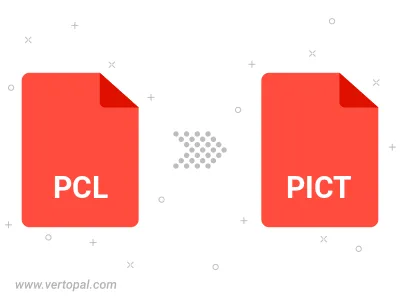 Convert PCL to PICT