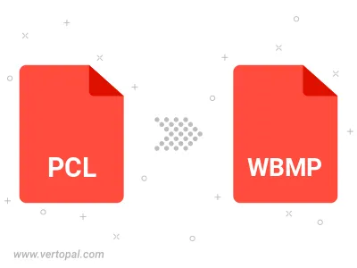 Convert PCL to WBMP