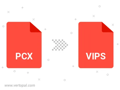 Convert PCX to VIPS