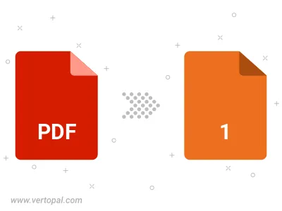 PDF in 1 konvertieren