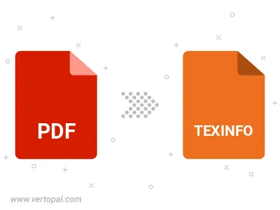 Convert PDF to TEXINFO
