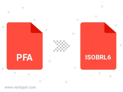 Convert PFA GRAPHICS to ISOBRL6