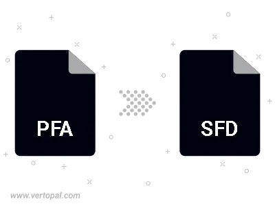 PFA in SFD konvertieren