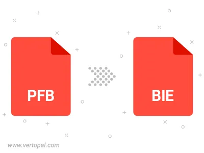 Convert PFB GRAPHICS to BIE