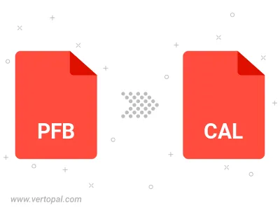 Convert PFB GRAPHICS to CAL