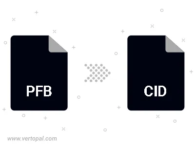 Convert PFB to CID Convert PFB to CID